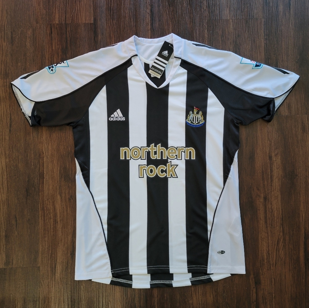 Alan Shearer Newcastle United FC New Men's Retro Vinatge Home Soccer Jersey